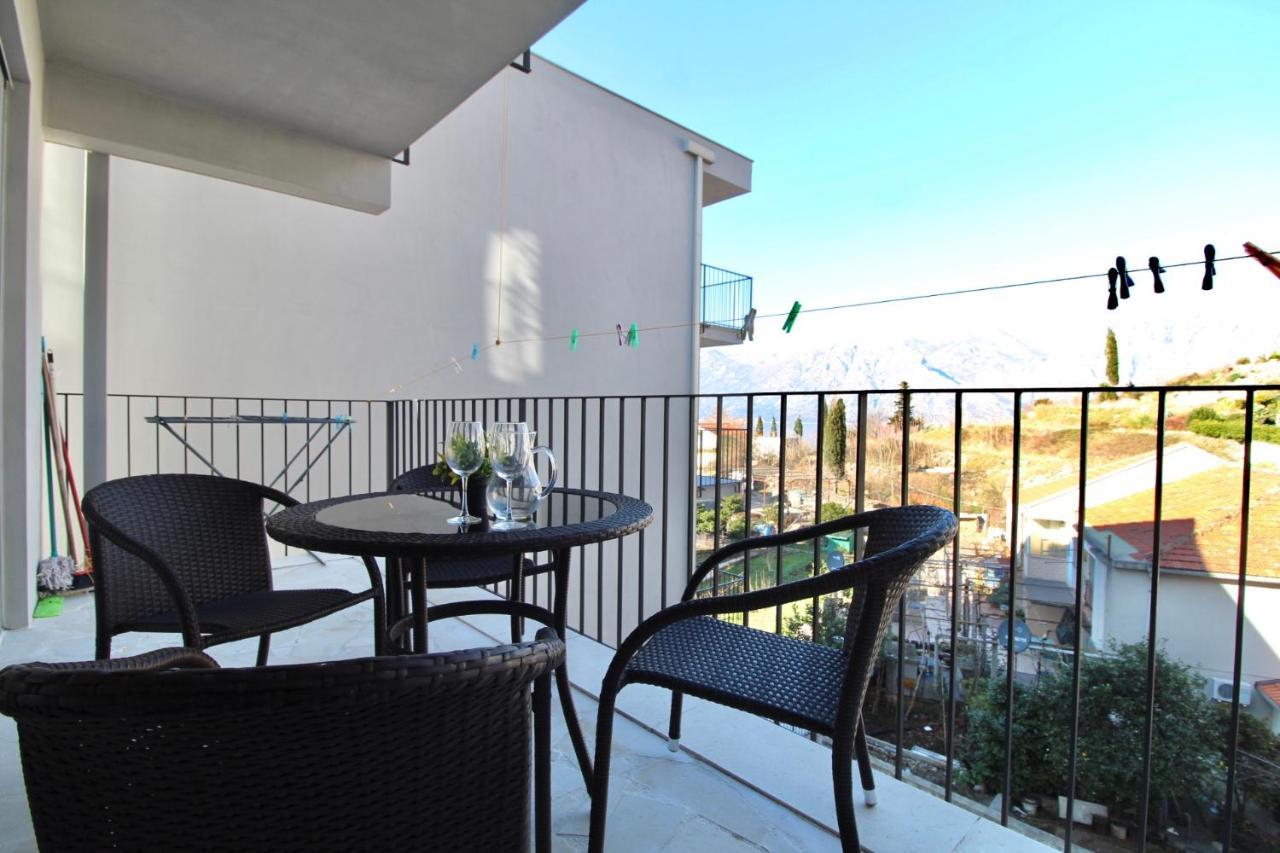 2Bd New Dobrota Apt With Bay Views Κότορ Εξωτερικό φωτογραφία